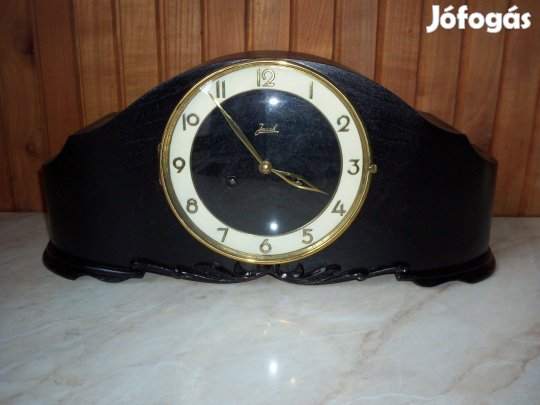 Antik Jauch kandallóóra kandalló óra asztali óra
