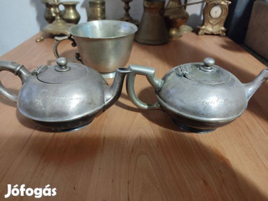 Antik Kávés kanna és cukortartó eladó