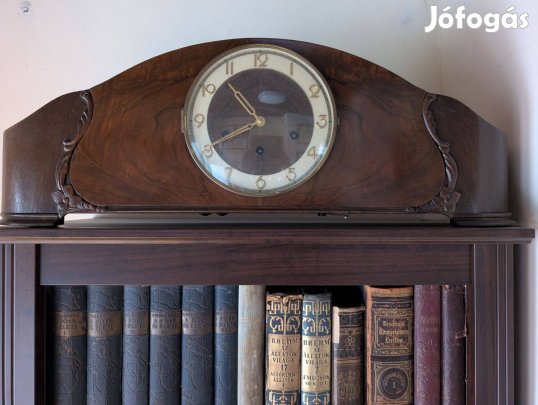 Antik Kienzle kandalló óra, westminsteri, kifogástalanul működik