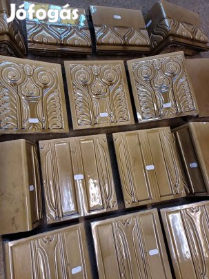 Antik Meisseni porcelán cserépkályha 1920