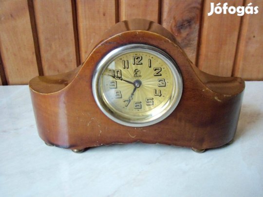 Antik Minerva asztali óra utazó óra