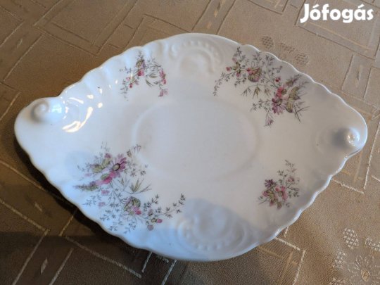 Antik Monarchia Korabeli, Szecessziós Bécsi Porcelán Sültes Tálaló Tál