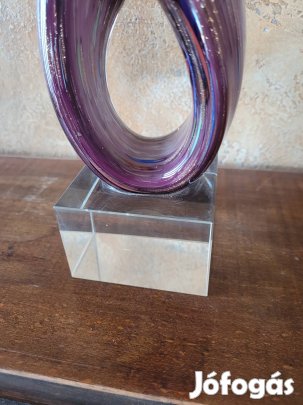 Antik Muránói asztali dísz 