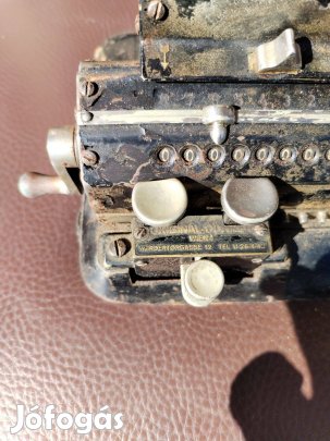 Antik Original Odhner mechanikus számológép