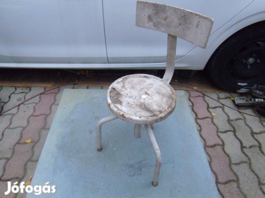 Antik Orvosi szék háttámlás szemészeten használták