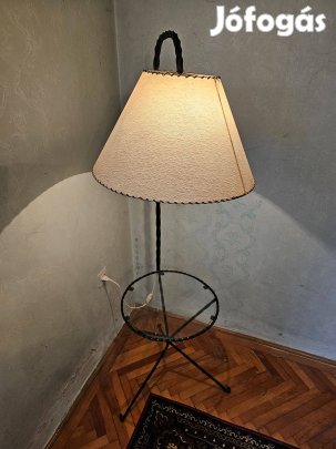 Antik Retro állólámpa kisasztallal - 1960-as évek (Mid-century)