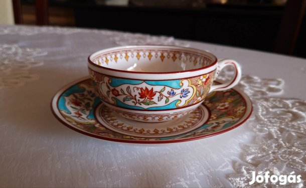 Antik Sarreguemines Minton teás szett