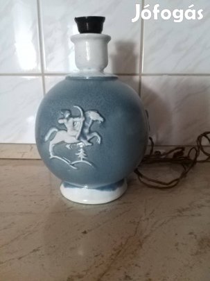 Antik Szadai L. Kispest. asztali kerámia lámpa