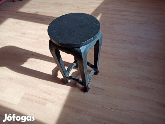 Antik Tömör fa opium asztal, kávé asztal