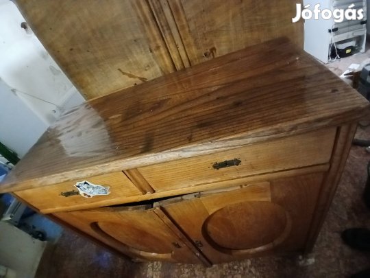 Antik Tömörfa komód