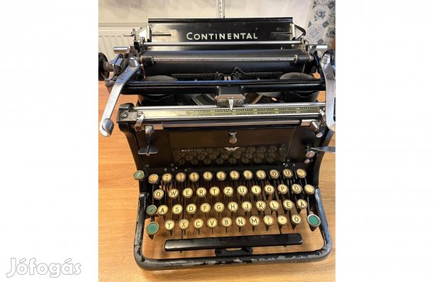 Antik Wanderer Werke Continental írógép régi asztali mechanikus írógép