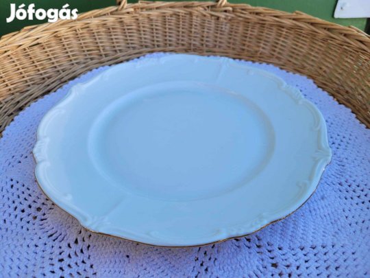 Antik Weimler Porzellan lapostányér 1 db