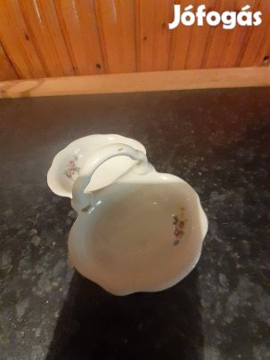 Antik Zsolnay porcelán só-bors tartó pajzspecsétes