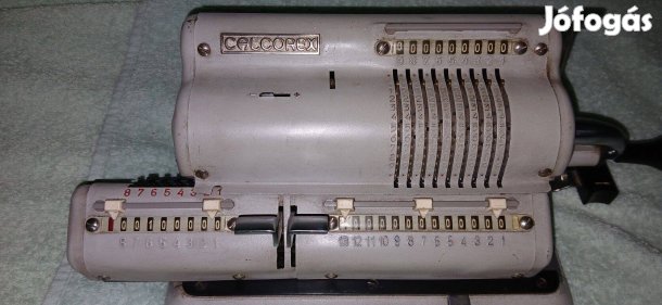 Antik , régi , ritka Calcorex mechanikus számológép