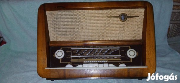Antik , régi , ritka Terta T 328 asztali elektroncsöves rádió