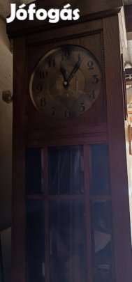 Antik, két súlyos álló óra