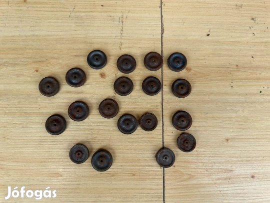 Antik, retro kisautó kerék csomag (vas)