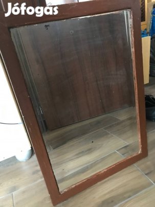 Antik a keretes tükör