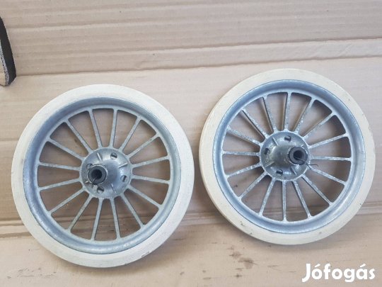 Antik alumínium kis kerék eladó 2 db eladó 21 cm