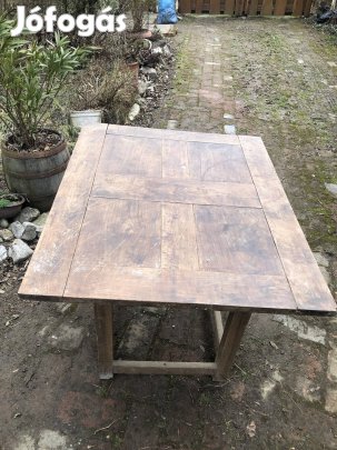 Antik asztal ,fa étkezőasztal 25000 Ft :Lenti 