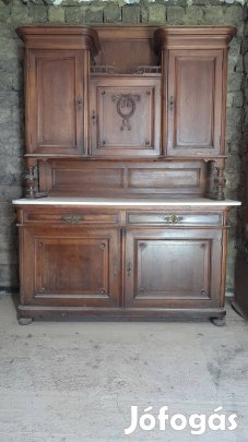 Antik bécsi barokk tálaló