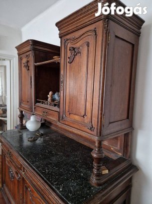 Antik bécsi barokk tálaló