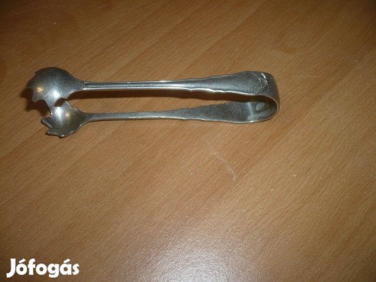 Antik berndorf cukorcsipesz cukorfogó