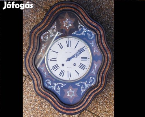 Antik biedermeier falióra 19.sz