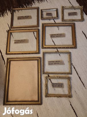 Antik blondel képkeretek 1920-30-40-es évekből.
