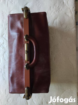 Antik bőr utazótáska eladó