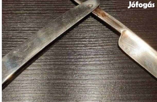 Antik borbély borotva