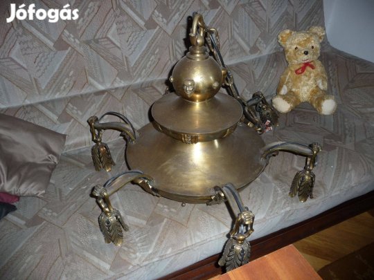 Antik bronz csillár