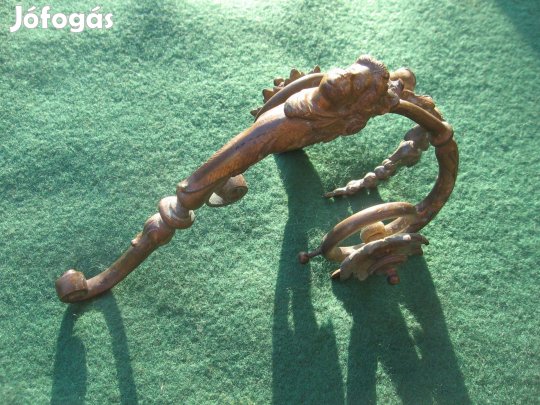 Antik bútor-veret, bútor dísz a megtalálás állapotában, Kuriózum!