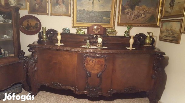 Antik ebédlőgarnitúra