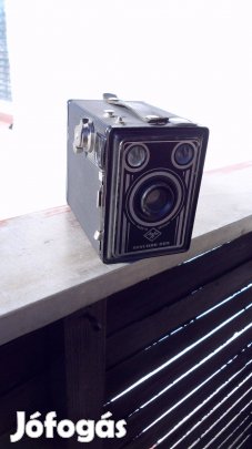 Antik eredeti, lencsés német hibátlan kamera, fényképezőgép.1936