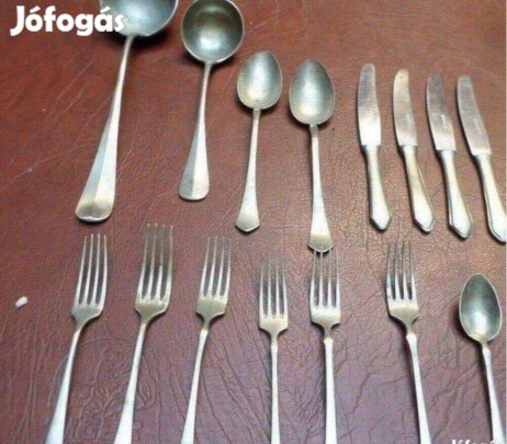 Antik evőeszköz készlet német