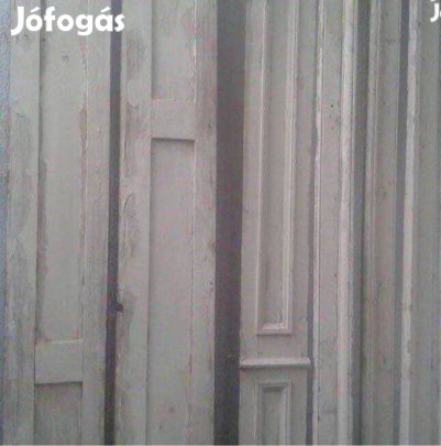 Antik fa ajtó keret fa ablak spaletta