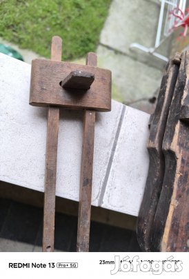 Antik fa asztalos szerszámok ,körző ,párhuzam vonalzó +1 . Utánvét 