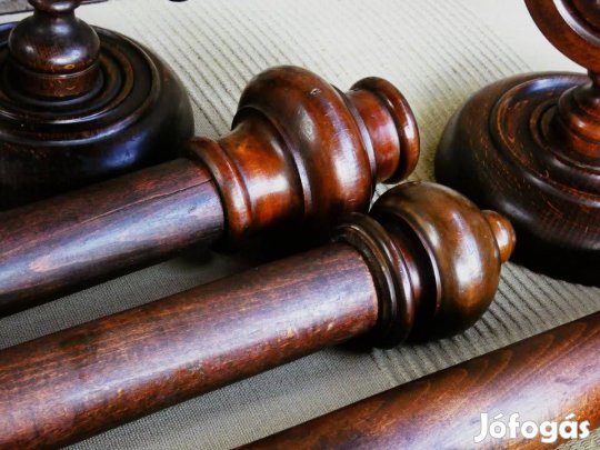 Antik fakarnis 1800-as évek vége , eredeti állapotú 3 méter