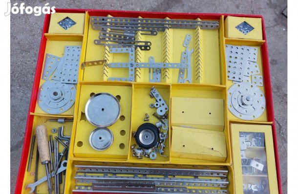 Antik fémépítő játék