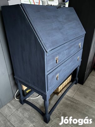 Antik festett szekreter íróasztal