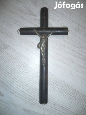 Antik feszület fém korpusszal