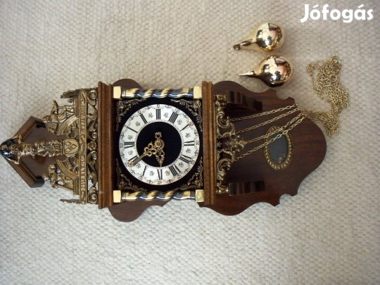 Antik flamand Zaanse ingaóra fali óra falióra