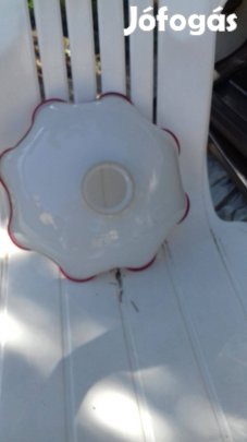 Antik fodros konyhai lámpa búra