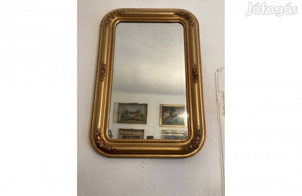 Antik fózolt tükör