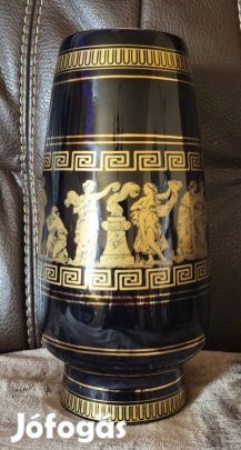 Antik görög váza 24 karátos díszítéssel