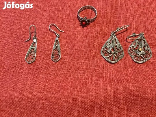 Antik grúz kézműves bizsu ékszerek - hagyatékból