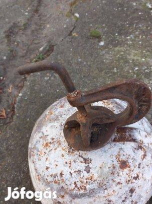 Antik gumijavító un. saller öntöttvas