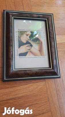 Antik hatású fényképkeret, 2 db egyforma