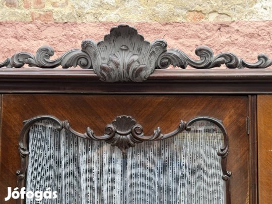 Antik hiányos 3 ajtós szekrény